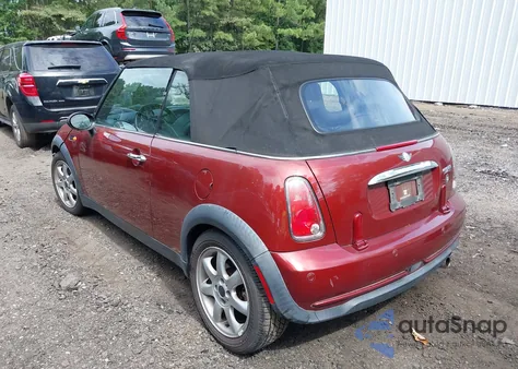 2007 Mini Cooper из США, поврежденный, VIN WMWRF33507TF66764